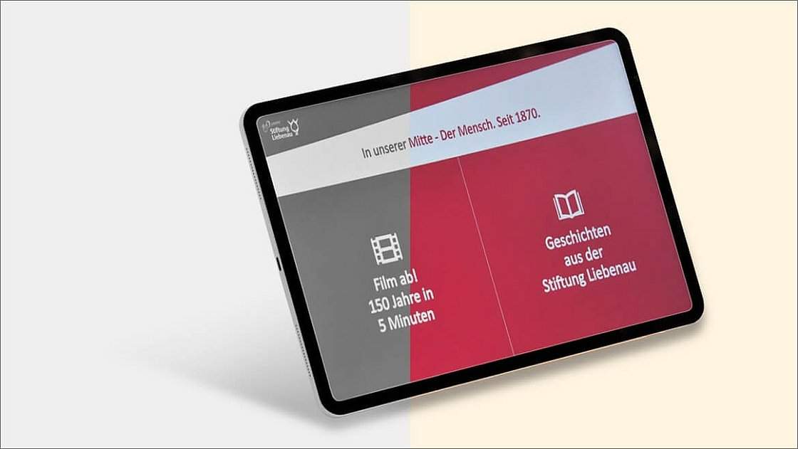 Revier Online Projekt: Stiftung Liebenau Digitales Addon Vorher Nachher Grafik