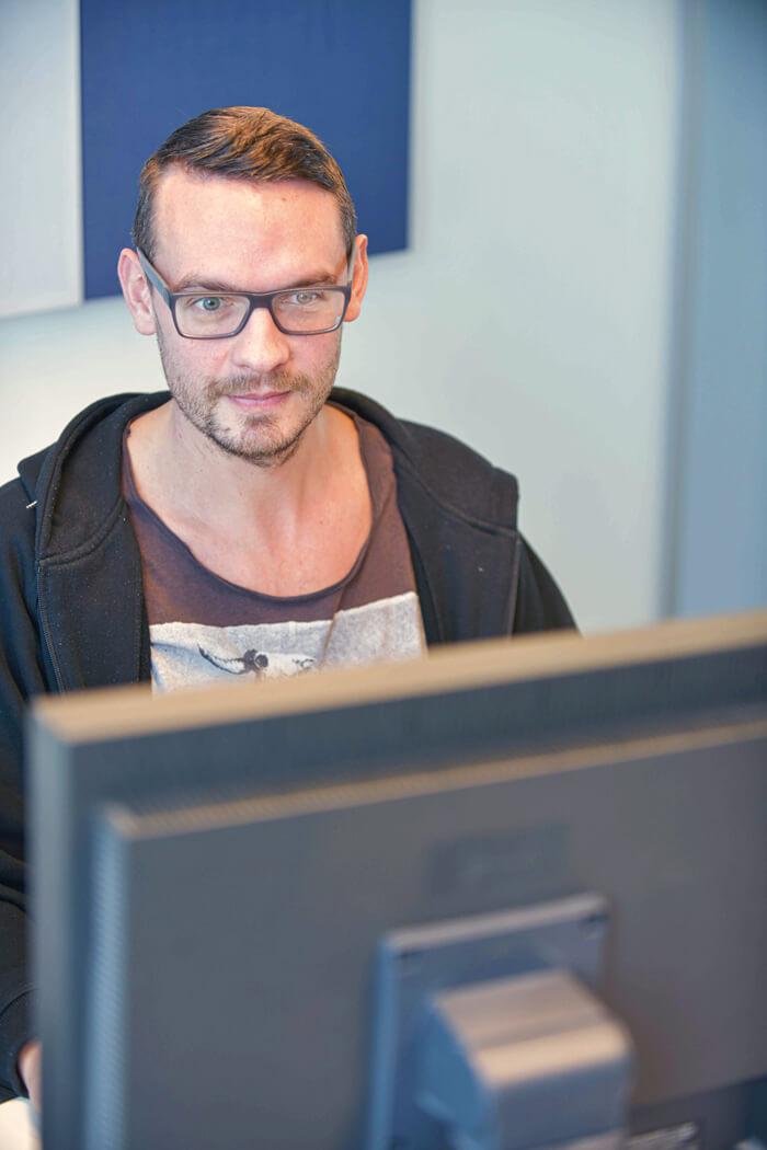 Revier Online TYPO3 Genie Gregor Mitarbeiter Foto